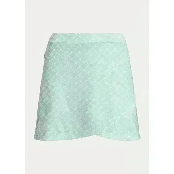 NEW RLX Golf Ralph Lauren Women's XL 17" Faux-Wrap Stretch Jersey Skort NWT $148 - Picture 1 of 4